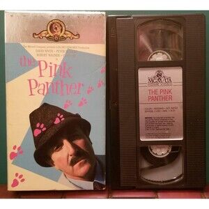 1963 The Pink Panther VHS David Niven Peter Sellers Robert Wagner Blake Edwards